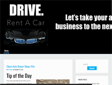 Tablet Screenshot of driverentacar.com
